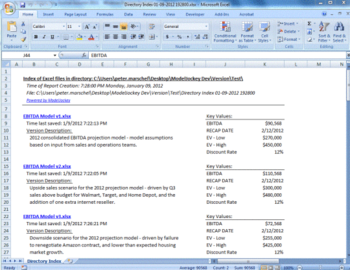 ModelJockey Version Manager screenshot