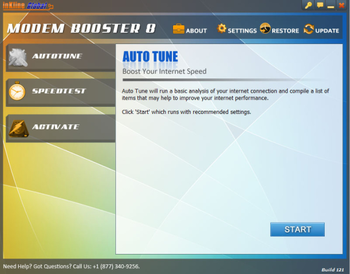 Modem Booster screenshot