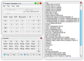 Modern Calculator screenshot