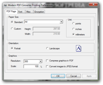 Modern PDF Converter screenshot