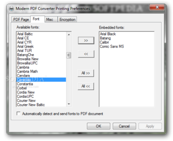 Modern PDF Converter screenshot 2