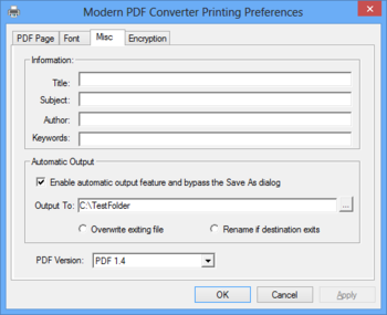 Modern PDF Converter screenshot 3