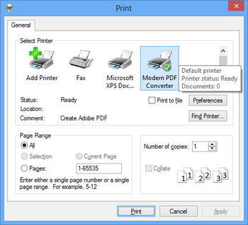 Modern PDF Converter screenshot 5