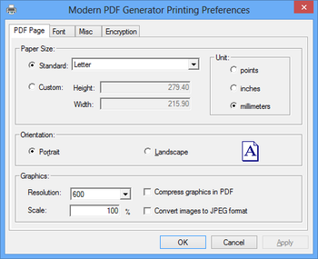 Modern PDF Generator screenshot 2