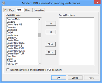 Modern PDF Generator screenshot 3