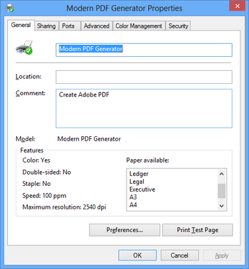 Modern PDF Generator screenshot 5