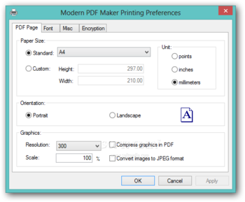 Modern PDF Maker screenshot