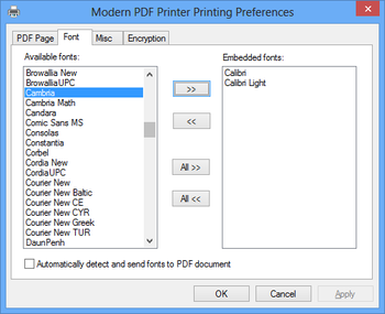 Modern PDF Printer screenshot 3