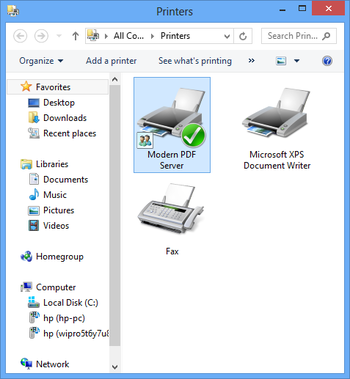 Modern PDF Server screenshot 2