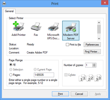 Modern PDF Server screenshot 3
