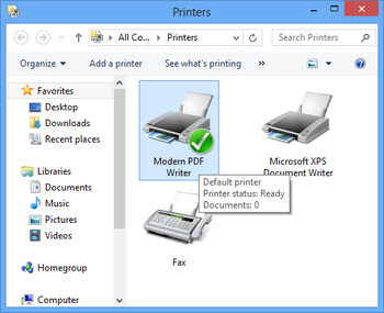 Modern PDF Writer screenshot 5