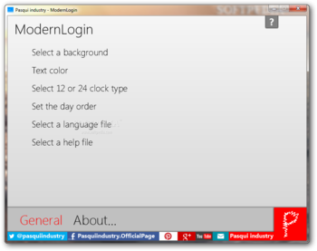 ModernLogin screenshot 2