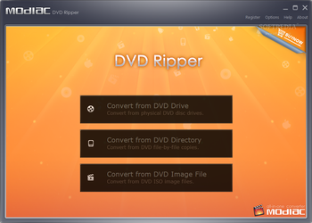 Modiac DVD Ripper screenshot
