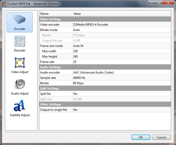 Modiac MP4 Converter screenshot 3