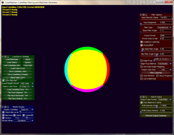 Modified CubeMaGen screenshot