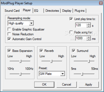 MODPlug Player screenshot 3