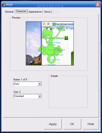 Mojo screenshot 2