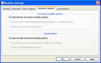 Mojopac screenshot 5