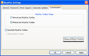 Mojopac screenshot 6