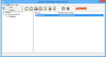 MoleBox Virtualization Solution screenshot 2