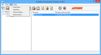 MoleBox Virtualization Solution screenshot 3