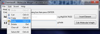 Molecular Weight Calculator screenshot 2