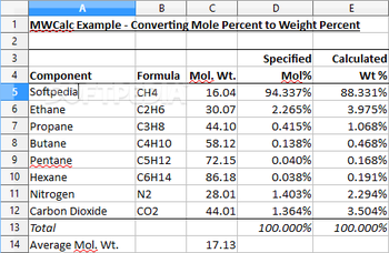 Molecular Weight Calculator screenshot 2