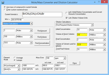 Molecular Weight Calculator screenshot 4