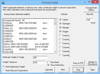 Molecular Weight Calculator screenshot 5