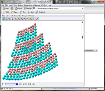 Molecular Workbench screenshot