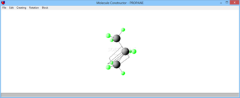 Molecule Constructor screenshot