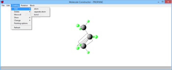 Molecule Constructor screenshot 2