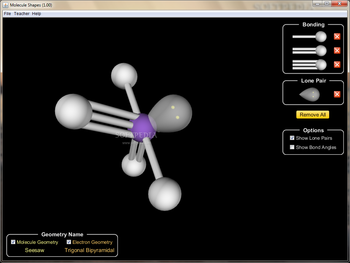 Molecule Shapes screenshot