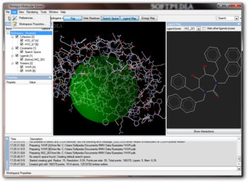 Molegro Molecular Viewer screenshot 2