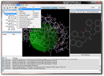 Molegro Molecular Viewer screenshot 5