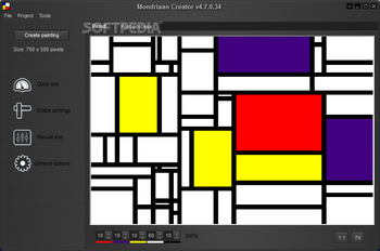 Mondriaan Creator screenshot