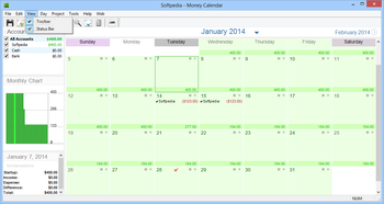 Money Calendar Lite screenshot 4