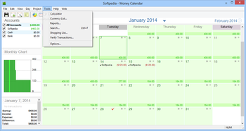 Money Calendar Lite screenshot 7