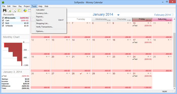 Money Calendar screenshot 7