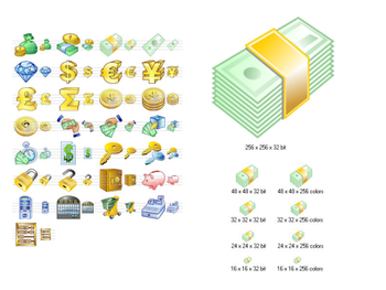 Money Icon Set screenshot