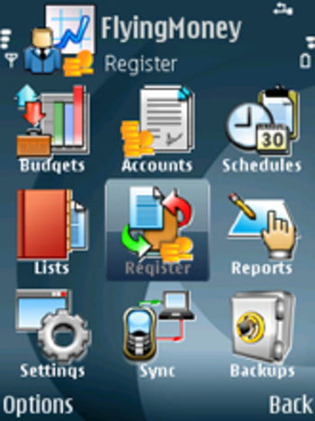 Money Manager for Symbian s60 v.5 screenshot