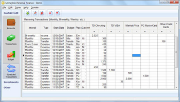 Moneyble Personal Finance screenshot