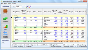 Moneyble Personal Finance screenshot 2