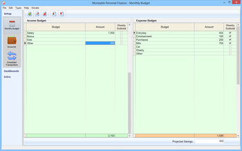 Moneyble Personal Finance screenshot