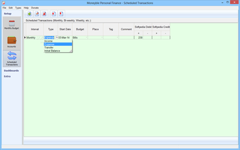 Moneyble Personal Finance screenshot 3