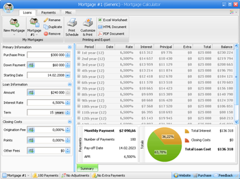 MoneyGreen Mortgage Calculator screenshot 2