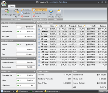 MoneyGreen Mortgage Calculator screenshot 3