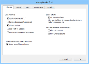 MoneyWorks Cashbook screenshot 16