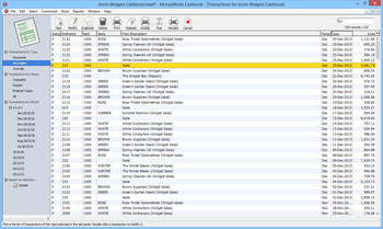 MoneyWorks Cashbook screenshot 9