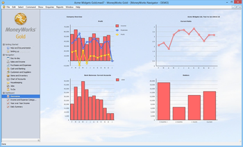 MoneyWorks Gold screenshot